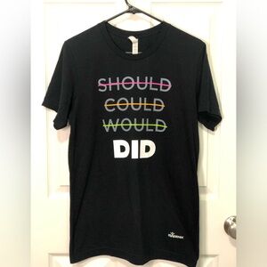 Bella Canvas Black Isagenix Motivational Tee